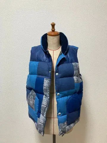 론 허먼 퀼팅 다운 베스트 희소 룩북 게재