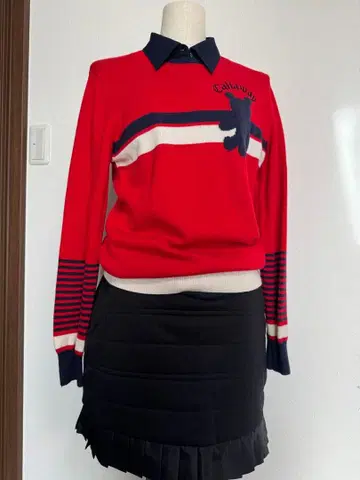 Callaway 테디베어 스웨터