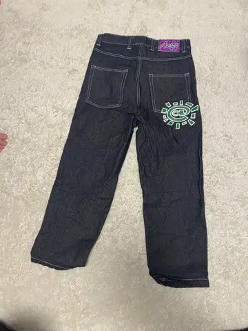 Alwayz 다크 데님 팬츠