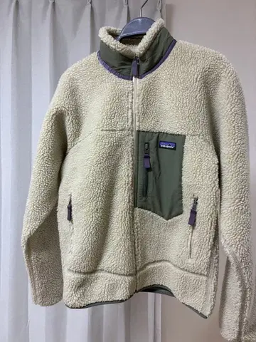Patagonia 레트로x 플리스 자켓 XS 베이지 올리브