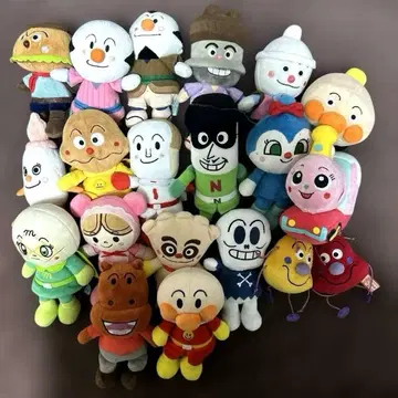 호빵맨 봉제 인형 프리티 빈즈 낱개 판매 가능