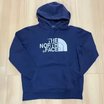 THE NORTH FACE 네이비 후드 부착 후드티