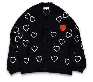 CHAH CHAH HAPPY HEARTFULL CARDIGAN XL