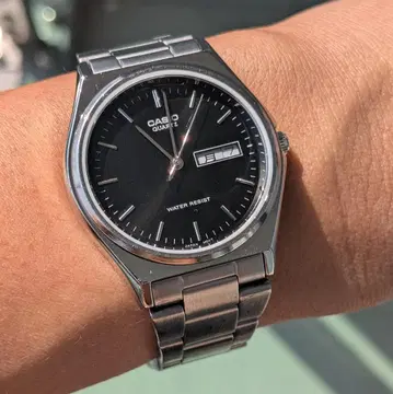 CASIO MTP-1240DJ 블랙 손목시계