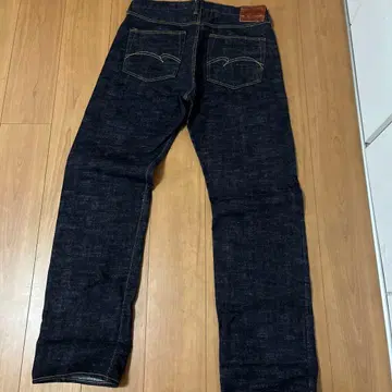 스트레이트 데님 다크 블루 5 포켓