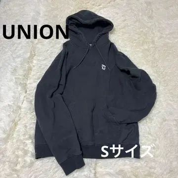 UNION 블랙 후드티 S 사이즈