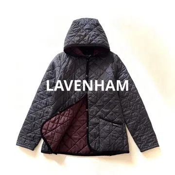 새상품급 라벤햄 LAVENHAM 퀼팅 자켓 클레이던 38