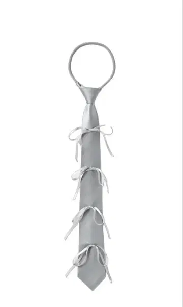 RONEPARC 리본 로프 타이 실버