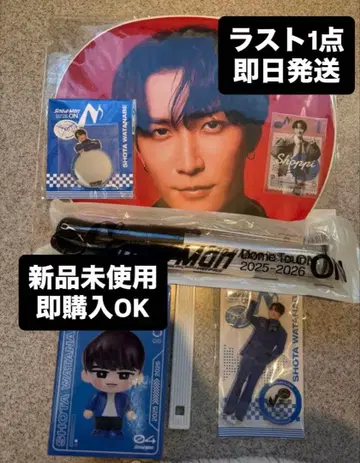 SnowMan Dome Tour 2025-2026 ON 응원봉 부채