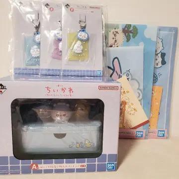 치이카와 제일복권 A상 소품함 러버 참 클리어 파일