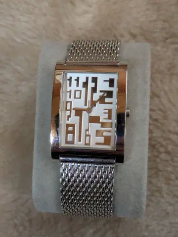 골티에 작동 중 JeanPauiGAULTIER 쿼츠 스퀘어 남성용