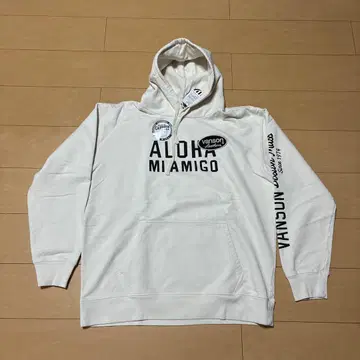 새상품 USA제 VANSON 반손 로고 풀오버 후드티 XL