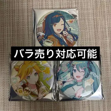 프로세카 벌스데이 캔뱃지 하츠네 미쿠 카가미네 렌 시라이시 안