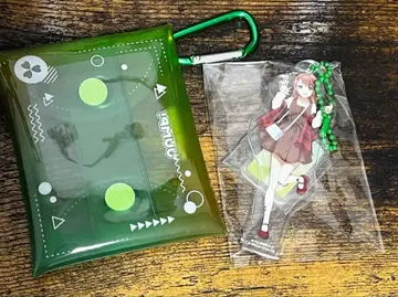 프로세카 하나사토 미노리 스시로 콜라보 멀티 파우치 아크릴 스탠드