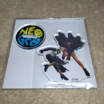 KOF2000 픽셀 아크릴 스탠드 마&바이스