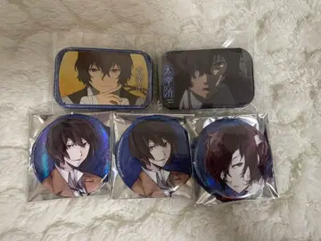 문호 스트레이독스 문스토 다자이 오사무 캔 배지 5개 세트