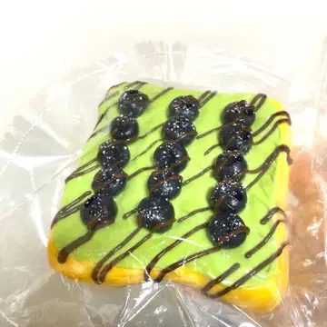 kikisquishy 보야보야 말차 블루베리 토스트 스퀴즈