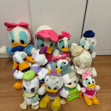 도날드 데이지 봉제 인형 세트