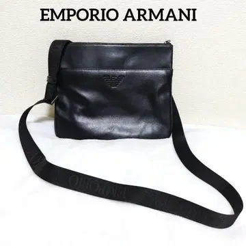 엠포리오 아르마니 숄더백 사코슈 로고 엠보 엠보싱 가공