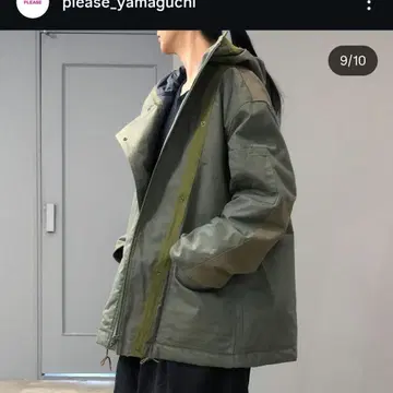 2024AW 프렌치 밀리터리 아노락