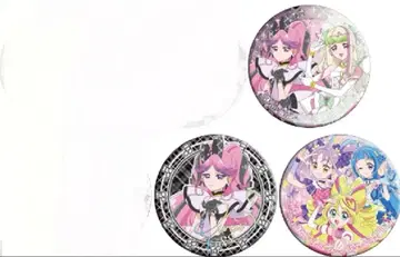 너와 아이돌 프리큐어 전시회 트레이딩 캔뱃지 3개