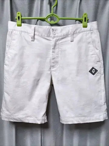 V12 스트레치 하프 팬츠 카모플라주 화이트