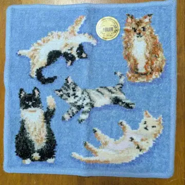 미사용 새상품 FEILER 페이러 손수건 마이키툰 타월 손수건