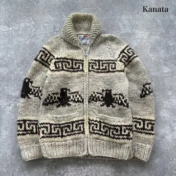 [ KANATA ] 카나타 썬더버드 코위찬 니트 스웨터 캐나다제