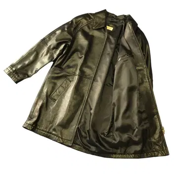 Sheepskin jacket coat size L