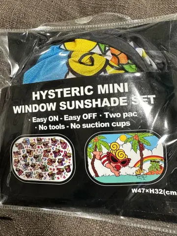 HYSTERIC MINI 윈도우 선셰이드 세트 2매