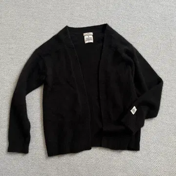 relume 블랙 가디건 포근포근 소재