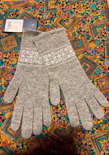 캐시미어 100% 장갑 그레이