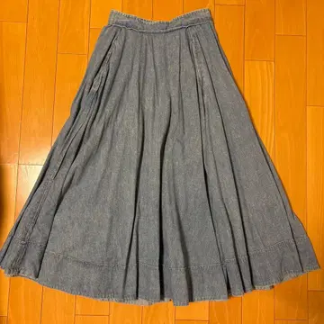 매디슨 블루 IENA 별주 플레어 스커트 데님 02