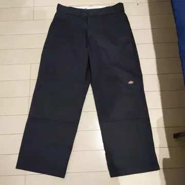 Dickies 블랙 워크 팬츠 W34/L30