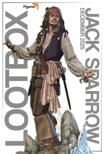 1/10 미도색 미조립 피규어 레진 키트 잭 스패로우