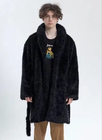 더블렛 SPIKE FUR LONG COAT