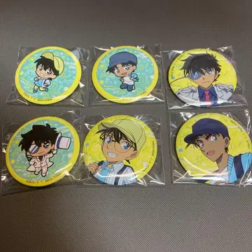 명탐정 코난 SEGA 럭키 쿠지 캔뱃지 6개 세트
