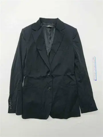 DKNY 나일론 혼방 테일러드 자켓 블랙 계열 여성용 2