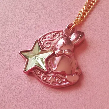 세본스타 달과 토끼 핑크 도금