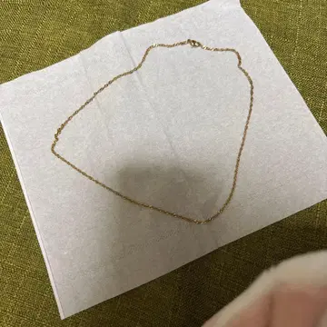 새상품! 미사용! IENA 골드 목걸이