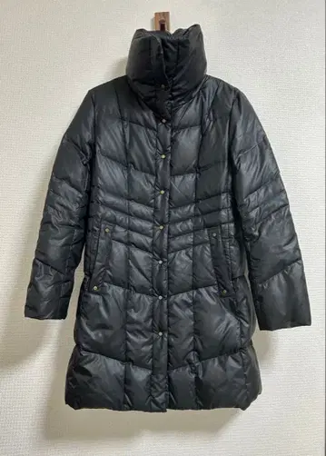 언타이틀 하이넥 다운 코트 경량 M