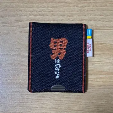 [ 미사용 ] BEAMS x 남자라서 힘들어요 카드 케이스 동전 지갑