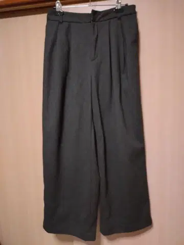 Sunny clouds 담요 같은 와이드 팬츠