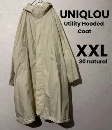 UNIQLOU 유틸리티 후디드 코트 유니클로 코트