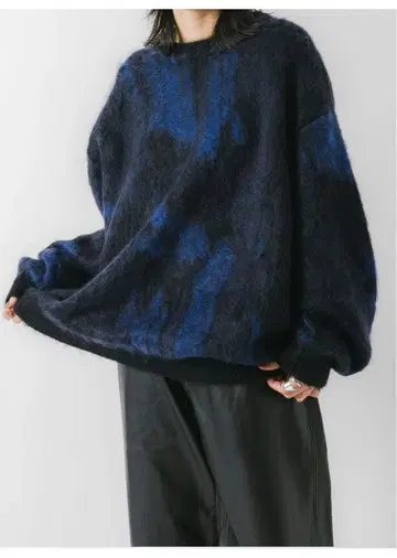 요크 저널 스탠다드 별주 모헤어 니트 3