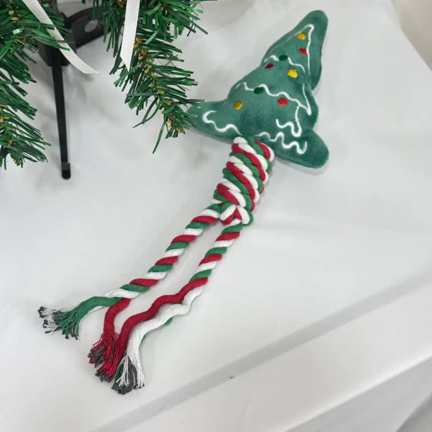 子犬クリスマスツリータググッズ