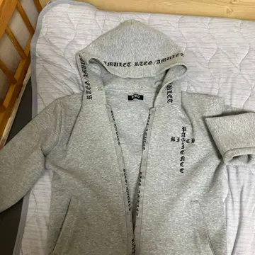 아담스 저글러 그레이 후드티 후드 부착