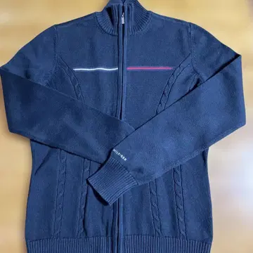 TOMMY HILFIGER 네이비 가디건