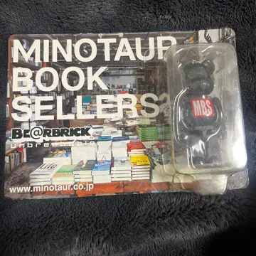 BE@RBRICK MBS 블랙 MINOTAUR BOOK SELLERS