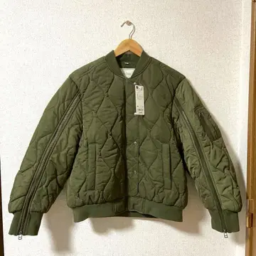 [ 새상품 택 포함 ] GU 지유 퀼팅 블루종 by rokh 여성용